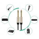 Cablu audio UGREEN AV128, 2x Jack 6.35mm tata, 3m, Gri 5 - lerato.ro