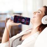 Adaptor audio UGREEN CM231, tata USB-C la mama USB-C si mama jack 3.5 mm, 30W, Gri 11 - lerato.ro