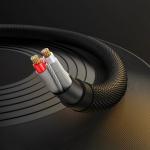 Splitter audio UGREEN AV191, tata mini jack 3.5 mm la 2x mama mini jack 3.5 mm, 20cm, Negru 7 - lerato.ro