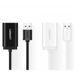 Adaptor audio tip placa de sunet externa UGREEN 30724, USB 2.0 tata la 2x Jack 3.5 mama, 18cm, Negru 12 - lerato.ro