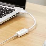 Adaptor audio tip placa de sunet externa UGREEN US206, USB tata la Jack 3.5 mama, 15cm, Alb 11 - lerato.ro