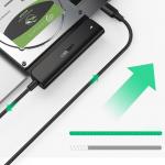 Cablu adaptor HDD si SSD UGREEN CM321 USB-C 3.0 la 2.5-Inch SATA, 5Gbps, 50cm, Negru 18 - lerato.ro