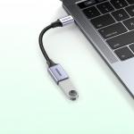 Adaptor cablu date OTG UGREEN US378B USB-C tata la USB 3.0 mama, 5 Gbps, 15cm Negru 8 - lerato.ro