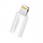 Adaptor UGREEN US164 Micro USB - Lightning, certificare MFi, 2.4A, Alb 2 - lerato.ro