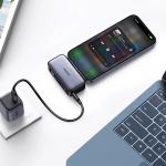 Baterie externa portabila UGREEN PB503, 5000 mAh, Port USB-C, Conector USB-C integrat, 22.5W, Gri 5 - lerato.ro