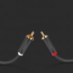 Cablu audio UGREEN AV104, 2x tata RCA la 2x tata RCA, 3m, Gri 15 - lerato.ro