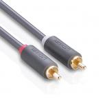 Cablu audio UGREEN AV104, 2x tata RCA la 2x tata RCA, 3m, Gri 7 - lerato.ro