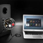 Cablu audio UGREEN AV116 10591, tata jack 3.5 mm la 2x tata RCA, 5m, Negru 6 - lerato.ro