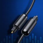 Cablu audio UGREEN AV122 Toslink, tata S/PDIF la tata S/PDIF, 1m, Negru 7 - lerato.ro