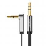 Cablu audio UGREEN AV119 10596, 1x tata jack 3.5 mm la 1x tata jack 3.5 mm, 50cm, Negru 2 - lerato.ro