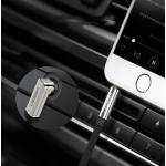 Cablu audio UGREEN AV119 10596, 1x tata jack 3.5 mm la 1x tata jack 3.5 mm, 50cm, Negru 9 - lerato.ro