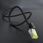 Cablu retea UGREEN NW150 Ethernet Braid, Cat. 7, mufat 2xRJ45, lungime 10m, 10Gbps, Negru 10 - lerato.ro