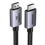 Cablu video UGREEN HD171, HDMI tata - HDMI tata, 8K, 60Hz, 5m, Gri 2 - lerato.ro