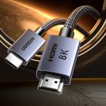 Cablu video UGREEN HD171, HDMI tata - HDMI tata, 8K, 60Hz, 5m, Gri 8 - lerato.ro