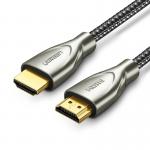 Cablu video UGREEN HD131, HDMI tata - HDMI tata, 4K, 60Hz, 1m, Gri 2 - lerato.ro