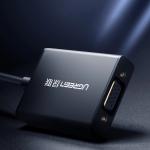 Cablu video UGREEN MM102, HDMI tata - VGA mama, 1080p, 60Hz, 1m, Negru 4 - lerato.ro