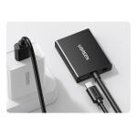 Cablu video UGREEN CM513, VGA tata - HDMI mama, 1080p, 60Hz, 15cm, Negru 3 - lerato.ro