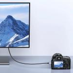 Cablu video UGREEN HD164, Micro HDMI tata - HDMI tata, 8K, 60Hz, 2m, Gri 5 - lerato.ro