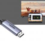 Cablu video UGREEN CM565, HDMI tata - USB-C tata, 8K, 60Hz, 1.5m, Gri 6 - lerato.ro