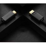 Cablu video UGREEN DP101, DisplayPort tata - HDMI tata, 4K, 30Hz, 1.5m, Negru 11 - lerato.ro