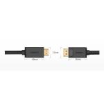 Cablu video UGREEN DP101, DisplayPort tata - HDMI tata, 4K, 30Hz, 1.5m, Negru 3 - lerato.ro