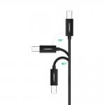 Cablu pentru imprimanta UGREEN US241, USB-C tata la USB-B 2.0 tata, 1m, Negru 6 - lerato.ro