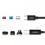 Cablu pentru imprimanta UGREEN US241, USB-C tata la USB-B 2.0 tata, 1m, Negru 5 - lerato.ro
