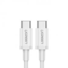 Cablu pentru incarcare si transfer de date UGREEN US264, 2x USB-C, 3A, 1m, Alb