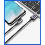 Cablu pentru incarcare si transfer de date UGREEN US284, USB/USB-C, 3A, 1m, Gri 9 - lerato.ro