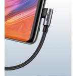 Cablu pentru incarcare si transfer de date UGREEN US284, USB/USB-C, 3A, 1m, Gri 4 - lerato.ro