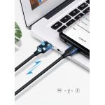 Cablu pentru incarcare si transfer de date UGREEN US287, USB/USB-C, 2A, 1m, Negru 8 - lerato.ro
