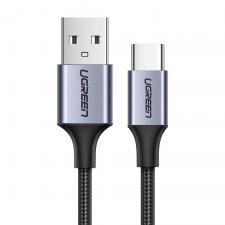 Cablu pentru incarcare si transfer de date UGREEN US288, USB/USB-C, 3A, 2m, Gri