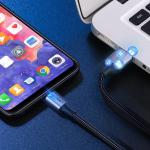 Cablu pentru incarcare si transfer de date UGREEN US288, USB/USB-C, 3A, 2m, Gri 7 - lerato.ro