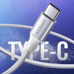 Cablu pentru incarcare si transfer de date UGREEN US288, USB/USB-C, 3A, 3m, Alb 10 - lerato.ro