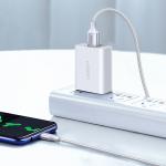Cablu pentru incarcare si transfer de date UGREEN US288, USB/USB-C, 3A, 3m, Alb 11 - lerato.ro