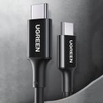 Cablu pentru incarcare si transfer de date UGREEN US300, 2x USB-C, 5A, 100W, 2m, Alb 8 - lerato.ro