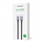 Cablu pentru incarcare si transfer de date UGREEN US316, 2x USB-C, 100W, 5A, 1m, Gri 15 - lerato.ro