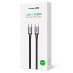 Cablu pentru incarcare si transfer de date UGREEN US316, 2x USB-C, 100W, 5A, 1.5m, Gri 12 - lerato.ro