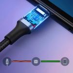 Cablu pentru incarcare si transfer de date UGREEN US316, 2x USB-C, 100W, 5A, 1.5m, Gri 6 - lerato.ro