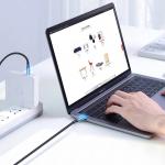 Cablu pentru incarcare si transfer de date UGREEN US316, 2x USB-C, 100W, 5A, 3m, Gri 10 - lerato.ro