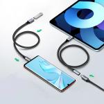 Cablu extender pentru incarcare si transfer de date UGREEN US372, USB-C tata la USB-C mama, 100W, 5A, 10Gbps, 50cm, Gri 10 - lerato.ro