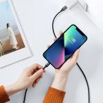 Cablu pentru incarcare si transfer de date UGREEN US387, USB-C/Lightning, 20W, 1m, Negru 4 - lerato.ro