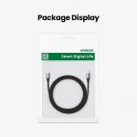 Cablu pentru incarcare si transfer de date UGREEN US535, 2x USB-C, 240W, 5A, 1m, Gri 4 - lerato.ro