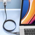 Cablu pentru incarcare si transfer de date UGREEN US555, 2x USB-C, 100W, 5A, 3m, Gri 10 - lerato.ro