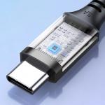 Cablu pentru incarcare si transfer de date UGREEN US555, 2x USB-C, 100W, 5A, 3m, Gri 6 - lerato.ro