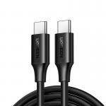 Cablu pentru incarcare si transfer de date UGREEN US562, 2x USB-C, 100W, 1.5m, Negru 2 - lerato.ro