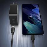 Cablu pentru incarcare si transfer de date UGREEN US562, 2x USB-C, 100W, 1.5m, Negru 4 - lerato.ro