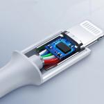 Cablu pentru incarcare si transfer de date UGREEN US171, USB-C/Lightning, 20W, 3A, 25cm, Alb 4 - lerato.ro