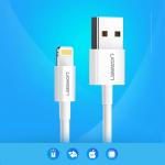 Cablu pentru incarcare si transfer de date UGREEN US155, USB/Lightning, 2.4A, 1m, Alb 10 - lerato.ro