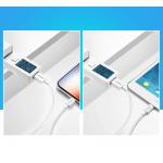 Cablu pentru incarcare si transfer de date UGREEN US155, USB/Lightning, 2.4A, 1m, Alb 9 - lerato.ro